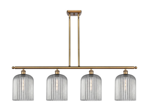Ballston Four Light Island Pendant in Brushed Brass (405|516-4I-BB-G559-8SM)