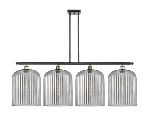 Ballston Four Light Island Pendant in Black Antique Brass (405|516-4I-BAB-G559-12SM)