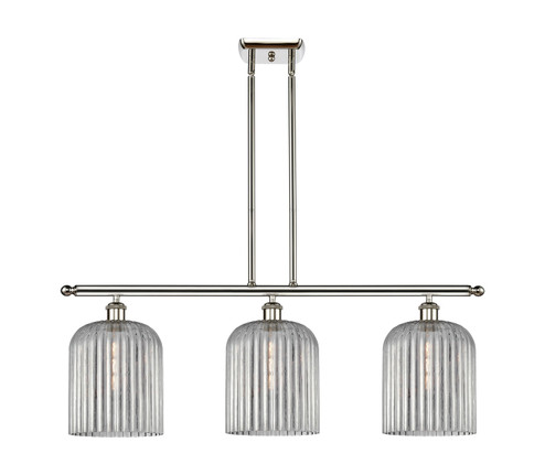 Ballston Three Light Island Pendant in Polished Nickel (405|516-3I-PN-G559-8SM)
