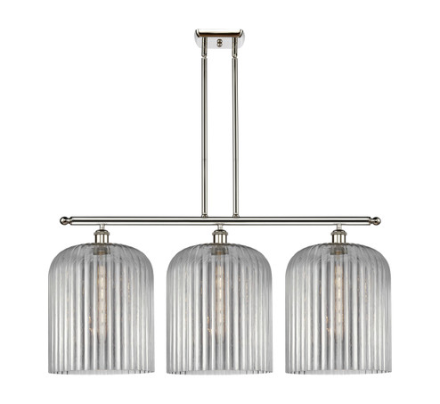 Ballston Three Light Island Pendant in Polished Nickel (405|516-3I-PN-G559-12SM)