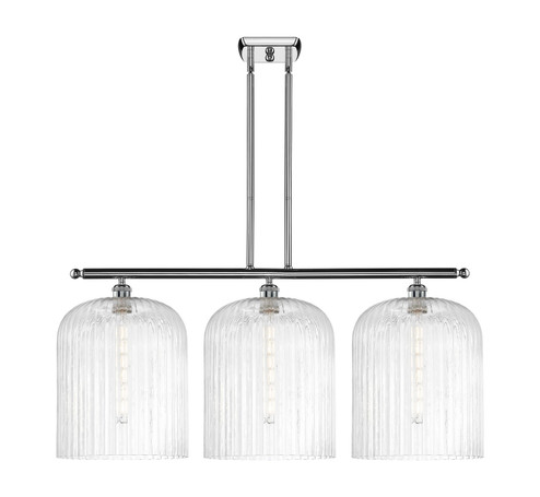Ballston Three Light Island Pendant in Polished Chrome (405|516-3I-PC-G559-12CL)
