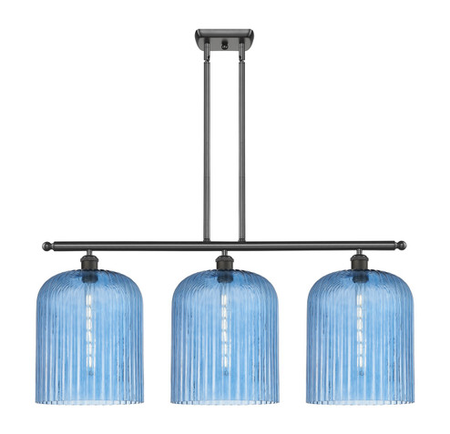 Ballston Three Light Island Pendant in Oil Rubbed Bronze (405|516-3I-OB-G559-12BL)