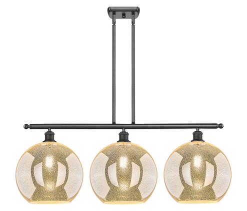 Ballston Three Light Island Pendant in Oil Rubbed Bronze (405|516-3I-OB-G128-12)