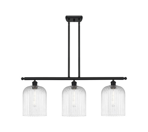 Ballston Three Light Island Pendant in Matte Black (405|516-3I-BK-G559-8CL)