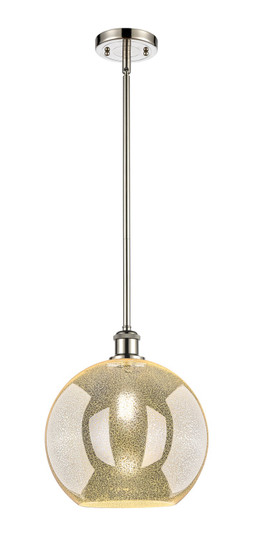 Ballston One Light Mini Pendant in Polished Nickel (405|516-1S-PN-G128-12)