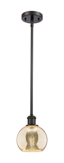 Ballston One Light Mini Pendant in Oil Rubbed Bronze (405|516-1S-OB-G128-6)