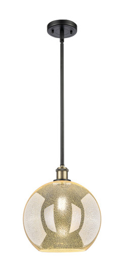 Ballston One Light Mini Pendant in Black Antique Brass (405|516-1S-BAB-G128-12)