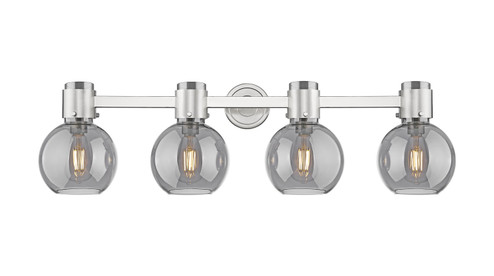 Downtown Urban Four Light Bath Vanity in Brushed Satin Nickel (405|464-4W-SN-G464B-7SM)