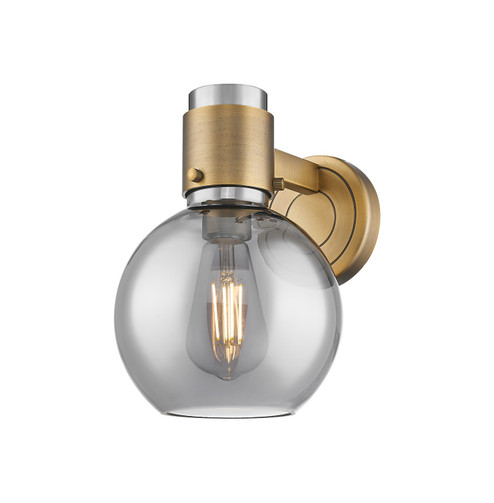 Downtown Urban One Light Wall Sconce in Brushed Brass (405|464-1W-BB-G464B-7SM)