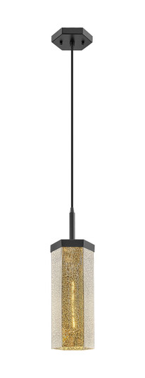 Downtown Urban One Light Pendant in Matte Black (405|463-1P-BK-G463-12ME)