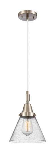 Caden One Light Mini Pendant in Brushed Satin Nickel (405|447-1P-SN-G44)