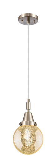 Caden One Light Mini Pendant in Brushed Satin Nickel (405|447-1P-SN-G208-6)