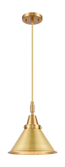 Caden One Light Mini Pendant in Satin Gold (405|447-1P-SG-M10-SG)
