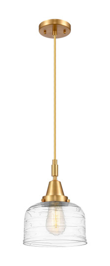 Caden One Light Mini Pendant in Satin Gold (405|447-1P-SG-G713)