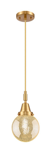 Caden One Light Mini Pendant in Satin Gold (405|447-1P-SG-G208-6)