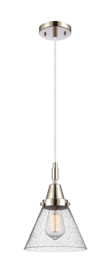Caden One Light Mini Pendant in Polished Nickel (405|447-1P-PN-G44)