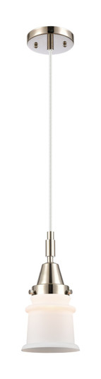 Caden One Light Mini Pendant in Polished Nickel (405|447-1P-PN-G181S)