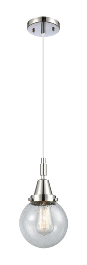 Caden One Light Pendant in Polished Chrome (405|447-1P-PC-G204-6)