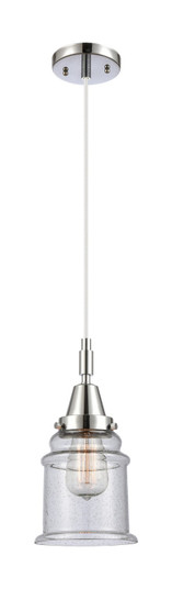 Caden One Light Mini Pendant in Polished Chrome (405|447-1P-PC-G184)