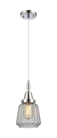 Caden One Light Mini Pendant in Polished Chrome (405|447-1P-PC-G142)