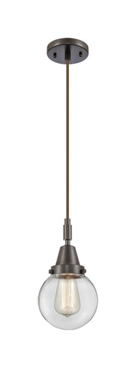 Caden One Light Mini Pendant in Oil Rubbed Bronze (405|447-1P-OB-G202-6)