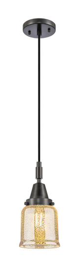 Caden One Light Mini Pendant in Matte Black (405|447-1P-BK-G58)