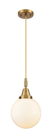 Caden One Light Mini Pendant in Brushed Brass (405|447-1P-BB-G201-8)