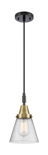 Caden One Light Mini Pendant in Black Antique Brass (405|447-1P-BAB-G64)