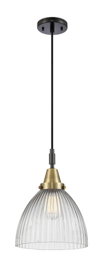 Caden One Light Mini Pendant in Black Antique Brass (405|447-1P-BAB-G222)