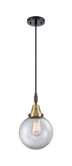 Caden One Light Mini Pendant in Black Antique Brass (405|447-1P-BAB-G202-8)