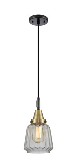 Caden One Light Mini Pendant in Black Antique Brass (405|447-1P-BAB-G142)