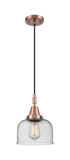Caden One Light Mini Pendant in Antique Copper (405|447-1P-AC-G74)