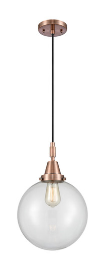 Caden One Light Mini Pendant in Antique Copper (405|447-1P-AC-G202-10)