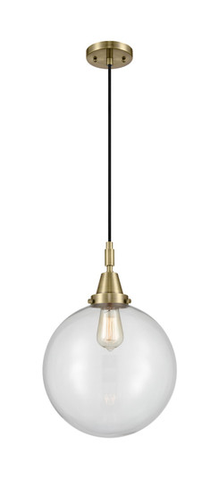 Caden One Light Mini Pendant in Antique Brass (405|447-1P-AB-G202-12)