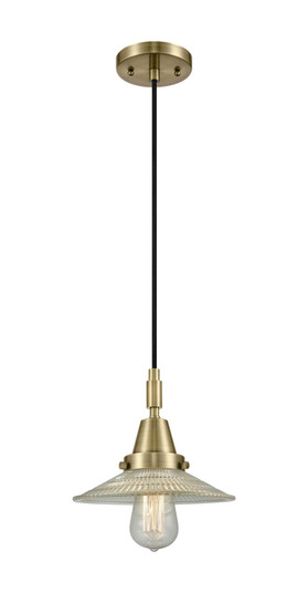 Caden One Light Mini Pendant in Antique Brass (405|447-1P-AB-G2)