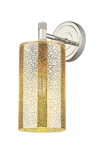Downtown Urban One Light Wall Sconce in Polished Nickel (405|434-1W-PN-G434-7ME)