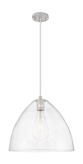 Downtown Urban One Light Pendant in Satin Nickel (405|434-1P-SN-GBD-164)