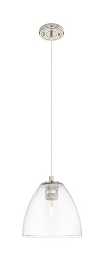 Downtown Urban One Light Pendant in Polished Nickel (405|434-1P-PN-GBD-92)