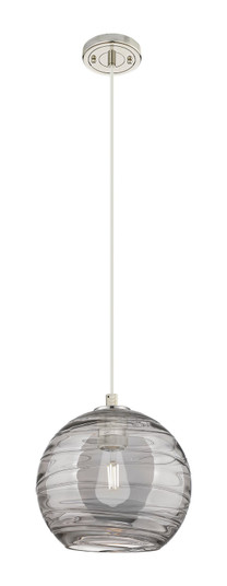 Downtown Urban One Light Pendant in Polished Nickel (405|434-1P-PN-G1213-10SM)
