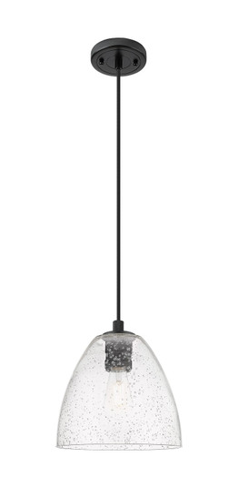 Downtown Urban One Light Pendant in Matte Black (405|434-1P-BK-GBD-94)