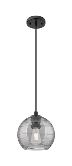 Downtown Urban One Light Pendant in Matte Black (405|434-1P-BK-G1213-8SM)