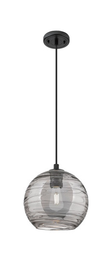 Downtown Urban One Light Pendant in Matte Black (405|434-1P-BK-G1213-10SM)