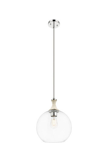 Ballston One Light Mini Pendant in Polished Nickel (405|415-1SR-PN-G122-12)