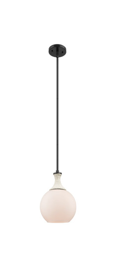 Ballston One Light Mini Pendant in Matte Black (405|415-1SR-BK-G121-8)