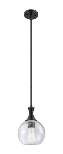 Ballston One Light Mini Pendant in Matte Black (405|415-1S-BK-G124-8)