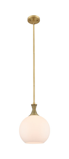 Ballston One Light Pendant in Brushed Brass (405|415-1S-BB-G121-10)