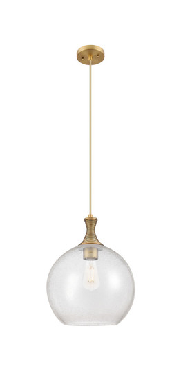 Ballston One Light Mini Pendant in Brushed Brass (405|415-1P-BB-G124-12)
