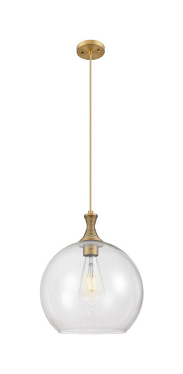 Ballston One Light Pendant in Brushed Brass (405|415-1P-BB-G122-14)