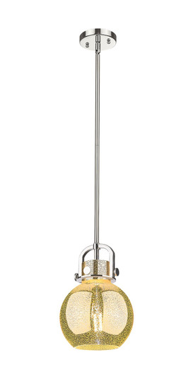 Downtown Urban One Light Mini Pendant in Polished Nickel (405|410-1SS-PN-G410-8ME)