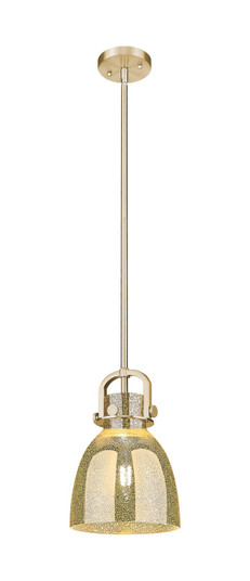 Downtown Urban One Light Mini Pendant in Champagne Bronze (405|410-1SS-CB-G412-8ME)